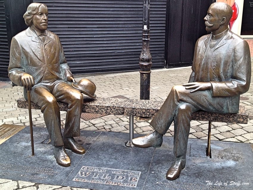 oscar wilde eduard vilde statue galway