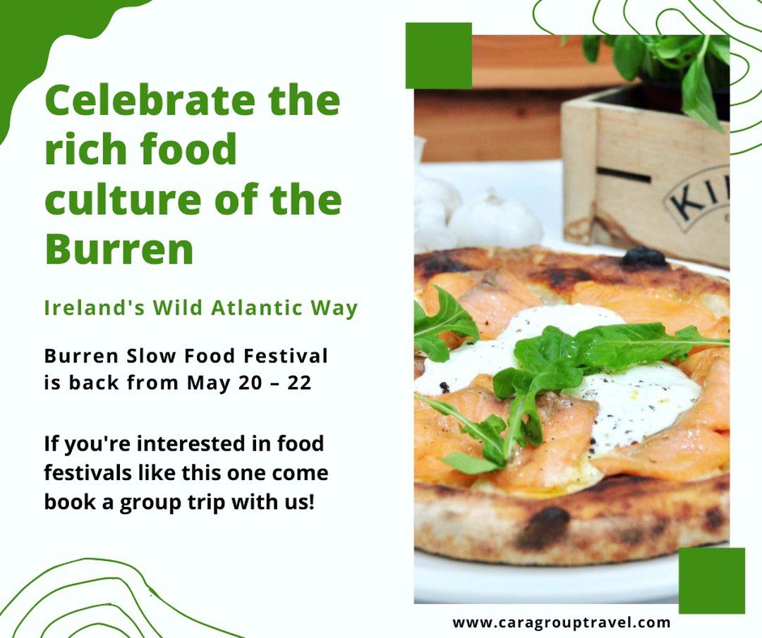 Celebrate the rich food culture of the Burren on Irelands Wild Atlantic Way Visit our website to create a custom group trip to experience events like this