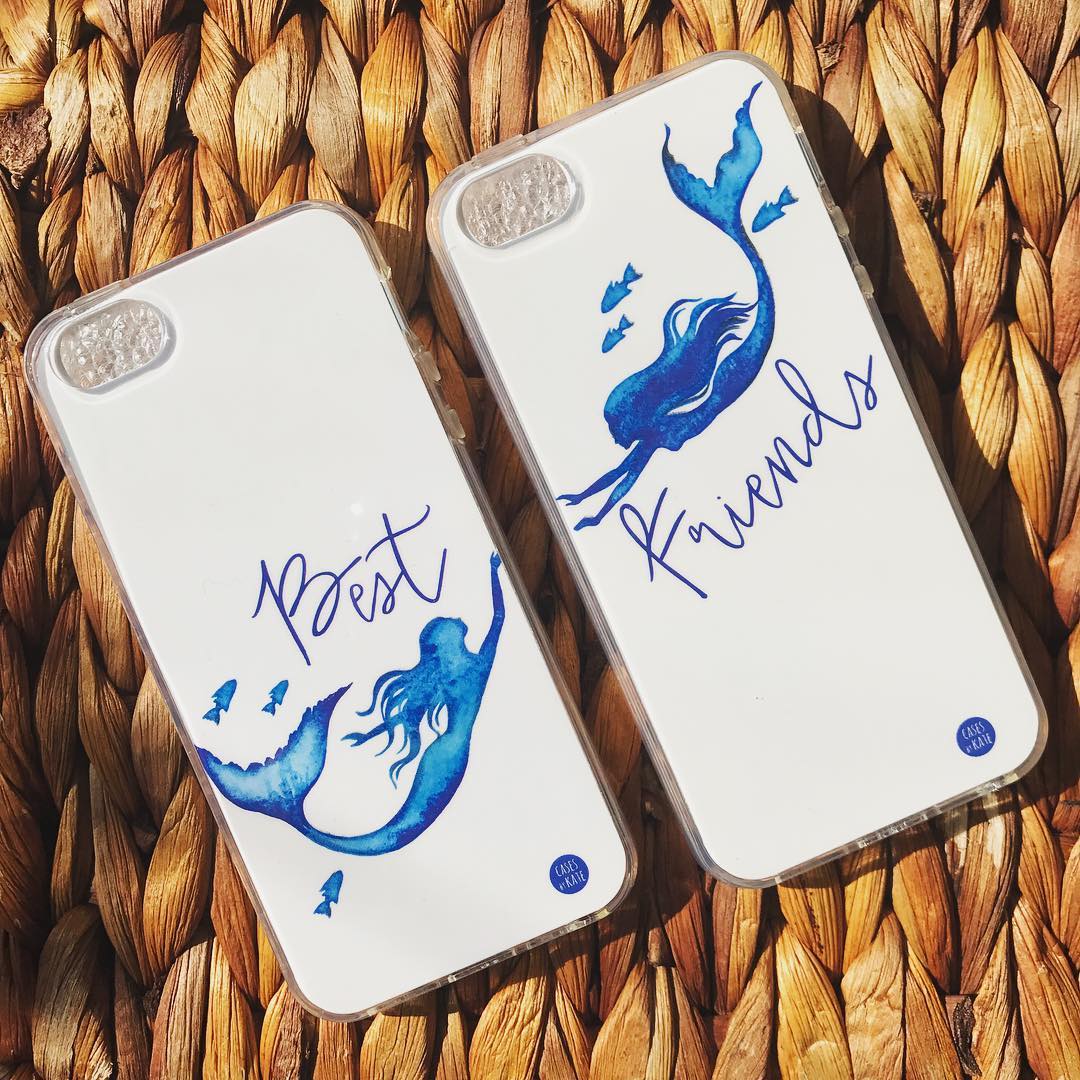 mermaid inspired casesthese are some of our most popular designs and one of my personal favorites , buy them now on
WWW.CASESBYKATE.COM