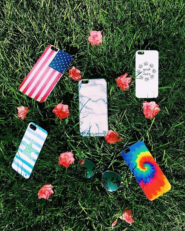 summer essentials ♡

find all of these cases at WWW.CASESBYKATE.COM 
#summer #phonecase #smallbusiness #trending