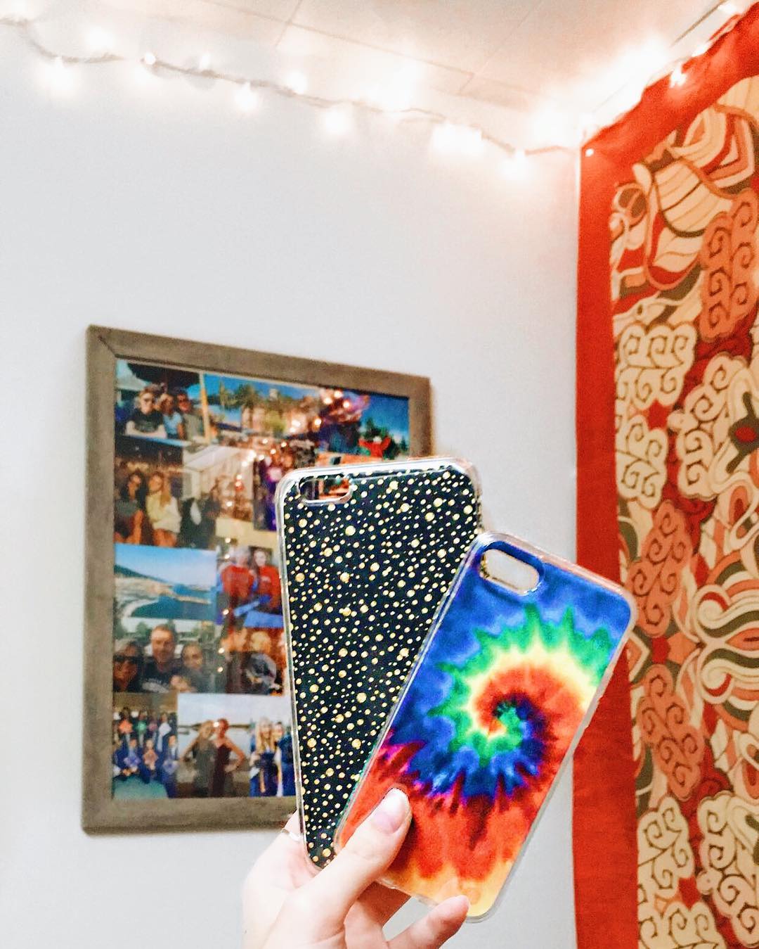 two of my favorites ?

featured cases: rainbow tie dye (7) and black & gold dots (6plus) ️ Use ‘15%NOW’ thru Sunday for 15% off all iPhone case orders at WWW.CASESBYKATE.COM