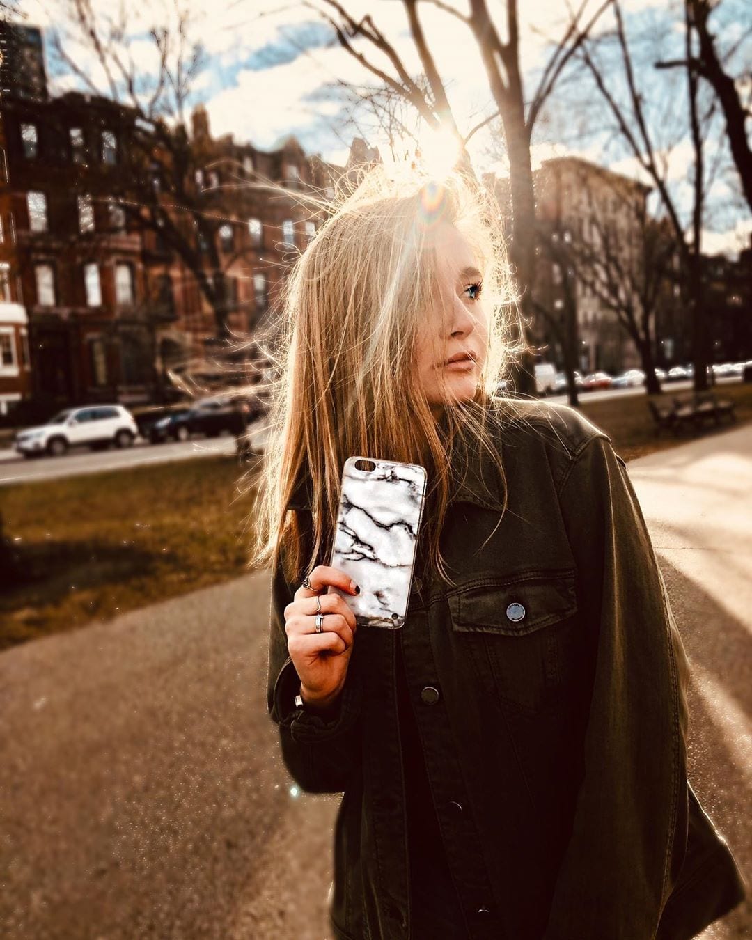 our grey marble case is one of my personal favorites - find your favorite on WWW.CASESBYKATE.COM ? #massachusetts #influencer #trending #marble