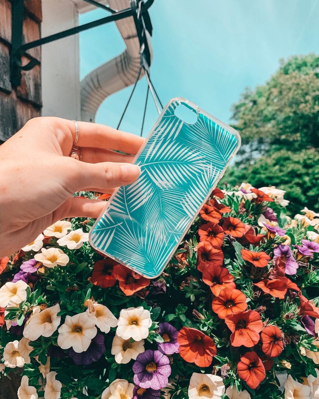 celebrate the summer weather with this blue palms case  check this design and over 400 more out on WWW.CASESBYKATE.COM •
•
•
•
•
•
•